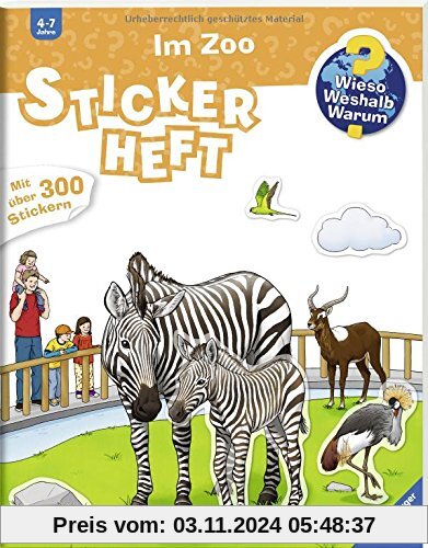 Im Zoo (Wieso? Weshalb? Warum? Stickerheft)