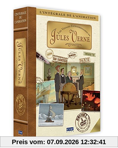 COFFRET LES VOYAGES EXTRAORDINAIRES DE JULES VERNE 3DVD