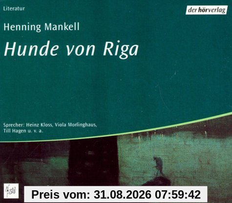 Hunde von Riga. 2 CDs.