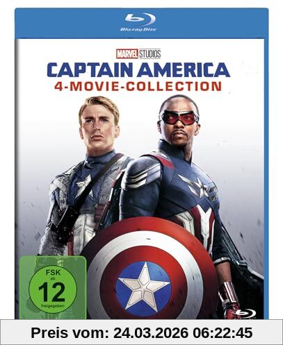 Captain America - 4-Movie-Collection [Blu-ray]