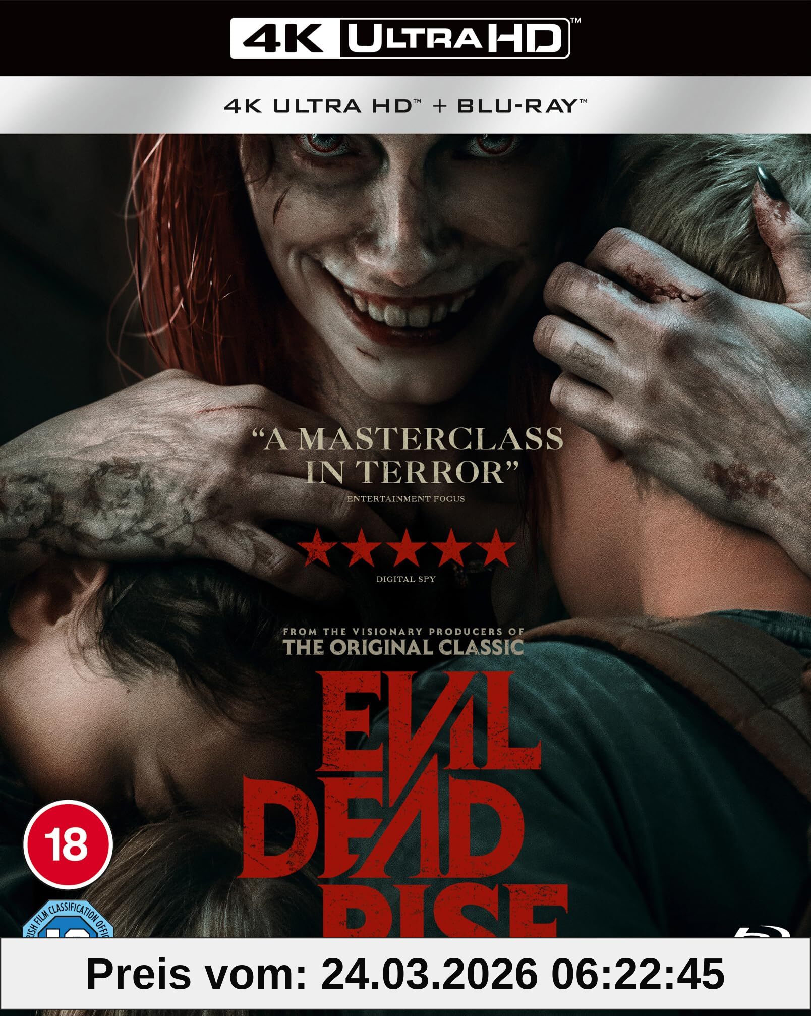 Evil Dead Rise 4K UHD [Blu-ray] [Region A & B & C]