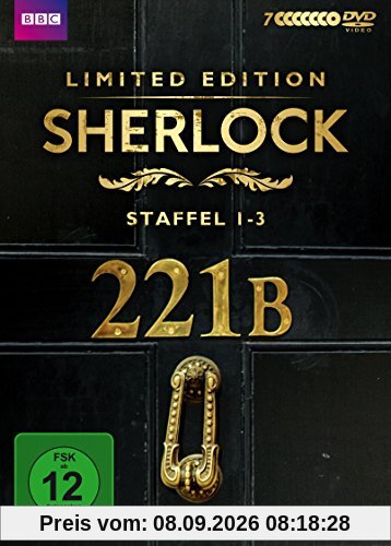 Sherlock - Staffel 1-3 (exklusiv bei Amazon.de) [Limited Edition] [7 DVDs]