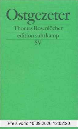 Ostgezeter: Beiträge zur Schimpfkultur (edition suhrkamp)