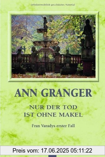 Binding : Taschenbuch, Edition : 4, Label : BLT, Publisher : BLT, medium : Taschenbuch, numberOfPages : 367, publicationDate : 2007-04-30, authors : Ann Granger, translators : Axel Merz, languages : german, ISBN : 3404921178