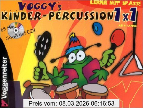 Yasmin Abendroth Voggy's Kinder-Percussion 1 X 1, Spass An Der Musik Mit Rhythmus-Instrumenten