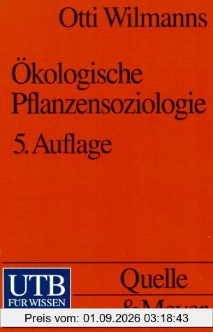 Ökologische Pflanzensoziologie. Eine Einführung in die Vegetation Mitteleuropas.