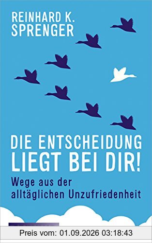 Die Entscheidung liegt bei dir!: Wege aus der alltäglichen Unzufriedenheit