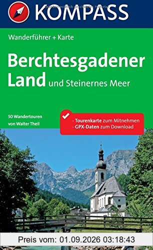 Berchtesgadener Land - Steinernes Meer: Wanderführer mit Tourenkarte im Maßstab 1:35.000 zum Mitnehmen und Höhenprofilen