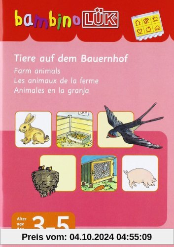 LÜK. Bambino. Tiere auf dem Bauernhof.