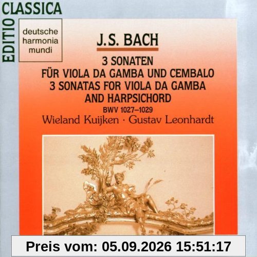Bach: Viola da Gamba Sonaten (3)