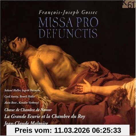 Salomé Haller Gossec - Missa Pro Defunctis / S. Haller, Perruche, Auvity, B. Haller, Buet, Varkonyi, La Grande Écurie Et La Chambre Du Roy, Malgoire