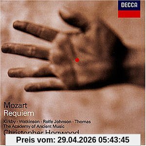 Mozart - Requiem / Kirkby, Watkinson, Rolfe Johnson, Thomas, AAM, Hogwood