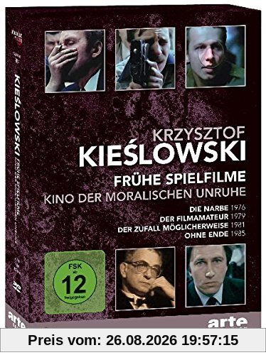 Krzysztof Kieslowski: Frühe Spielfilme - Kino der moralischen Unruhe (OmU, 4 DVDs)