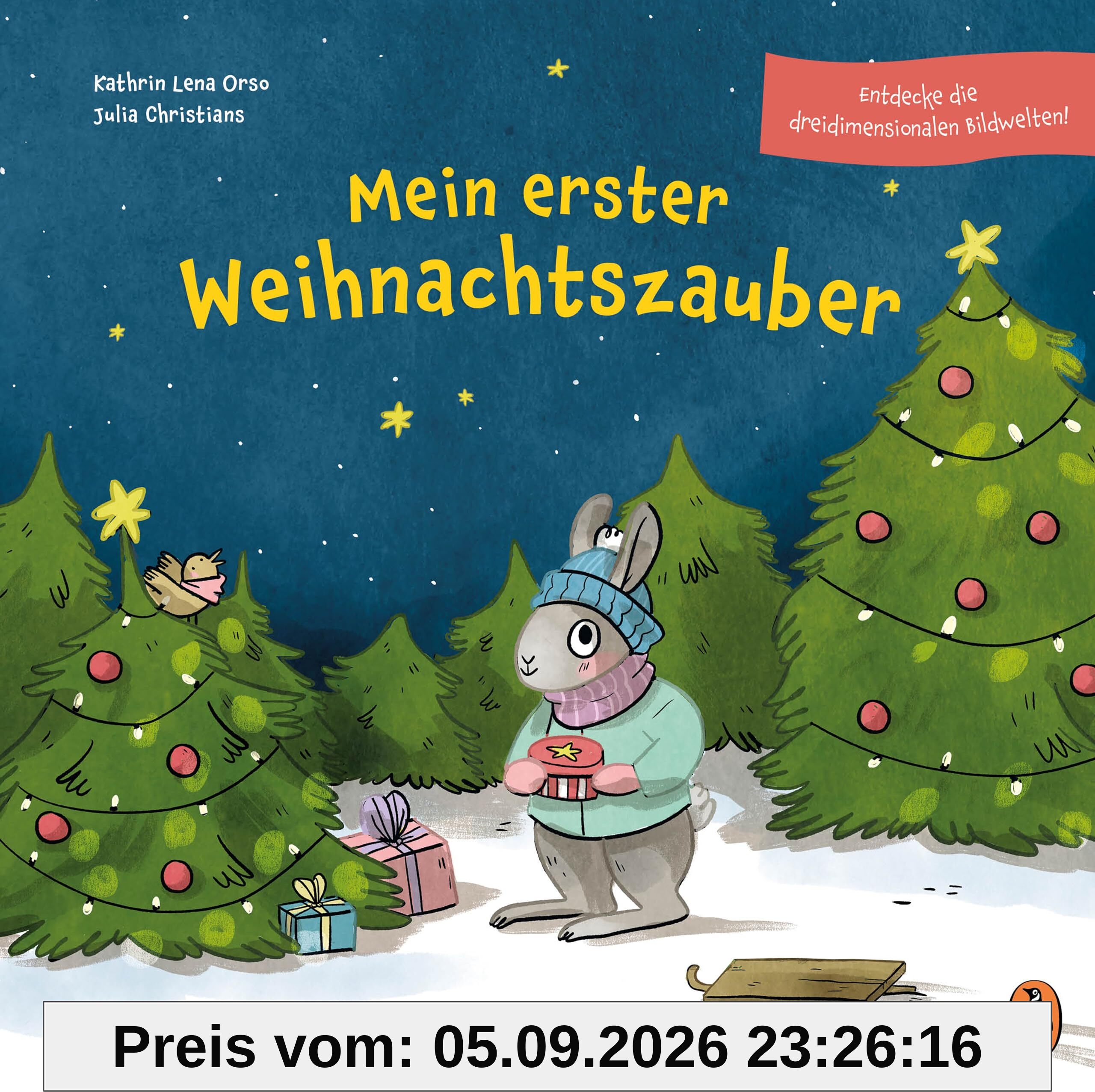 Mein erster Weihnachtszauber: Pappbilderbuch mit Pop-up-Seiten ab 30 Monaten