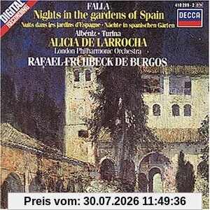 Alicia de Larrocha Rhapsodie Espagnole / Nächte / Rhapsodie Sinfonie