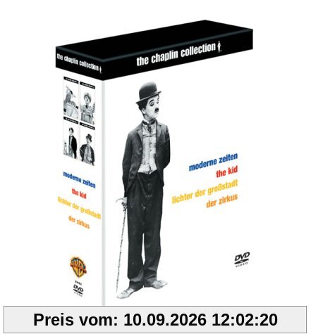 The Chaplin Collection 1 (Moderne Zeiten, The Kid, Lichter der Großstadt, Der Zirkus) [8 DVDs]