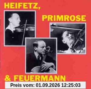 Heifetz, Primrose & Feuermann play String Duos and Trios