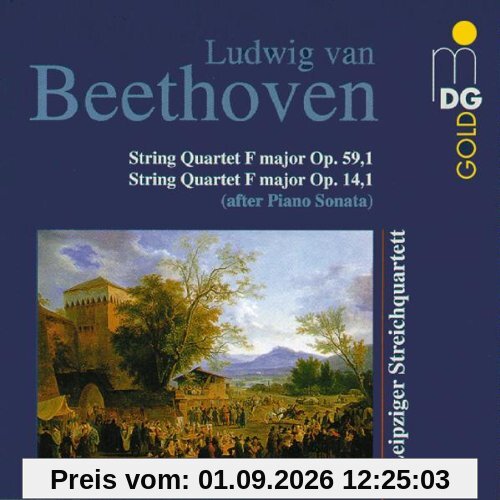 Beethoven String Quartets op. 14,1 & 59,1