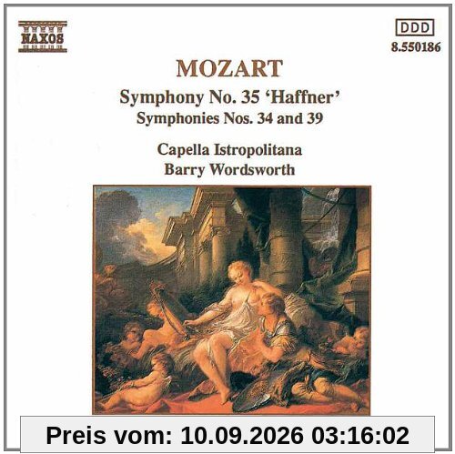 Mozart Sinfonien 34, 35 und 39 Wordswor