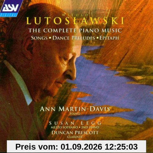 Klavierwerke und Lieder