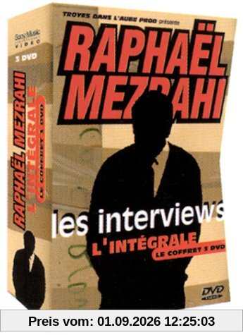 Raphaël Mezrahi : L'intégrale des interviews - Coffret 3 DVD