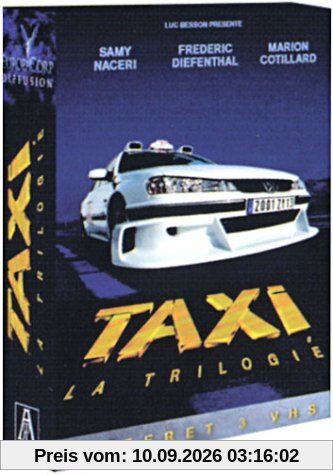 Taxi, La Trilogie : Taxi / Taxi 2 / Taxi 3 - Coffret 3 VHS