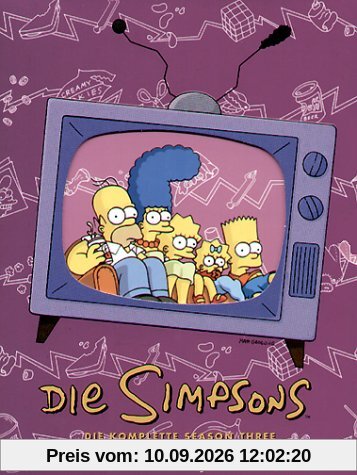 Die Simpsons - Die komplette Season 3 (Collector's Edition, 4 DVDs)