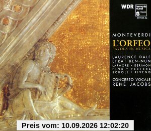 Claudio Monteverdi: L'Orfeo (Gesamtaufnahme)