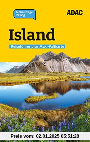 ADAC Reiseführer plus Island: Mit Maxi-Faltkarte und praktischer Spiralbindung