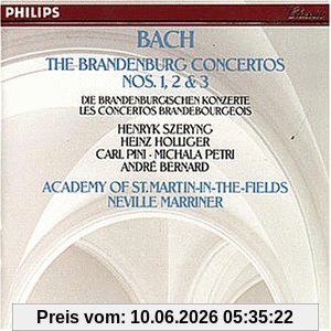 Neville Marriner Brandenburgische Konzerte 1-3