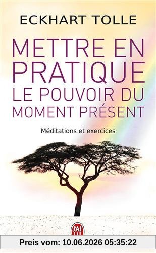 Mettre en pratique le pouvoir du moment présent : enseignements essentiels, méditations et exercices pour jouir d'une vie libérée