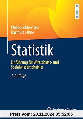 Statistik: Einführung für Wirtschafts- und Sozialwissenschaftler