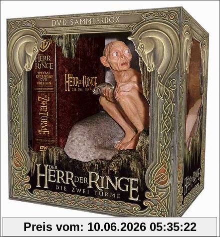 Der Herr der Ringe - Die zwei Türme (Sammlerbox, 4 DVDs + Bonus DVD)