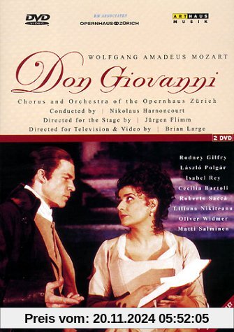 Mozart, Wolfgang Amadeus - Don Giovanni / Nikolaus Harnoncourt, Opernhaus Zürich [2 DVDs]