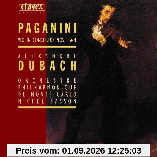 Paganini Violinkonzert 1 und 4 Dubach