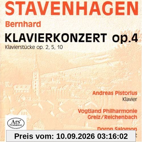 Klavierkonzert Op.4/Klav.St.