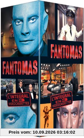 Coffret fantomas : fantomas / fantomas contre scotland yard / fantomas se dechaine