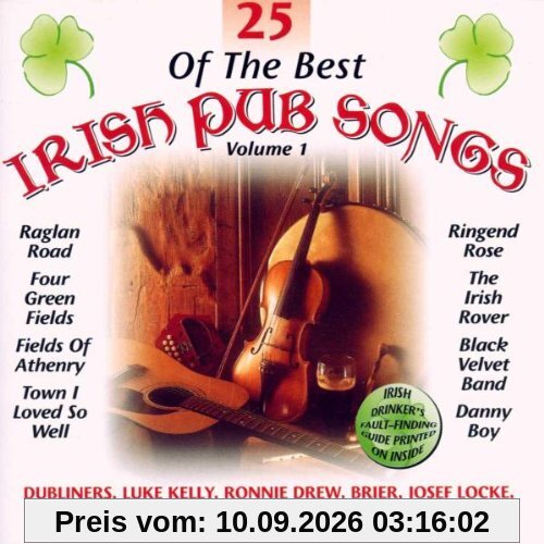 25 Of The Best Irish Drinking Songs Vol. 1