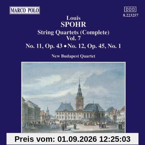 Sämtl. Streichquartette Vol. 7