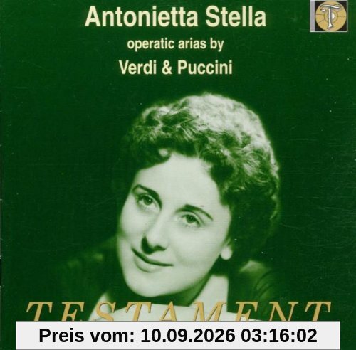 Stella singt Arien von Verdi und Puccini