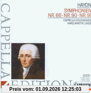 Symphonien Nr. 66, 90, 91