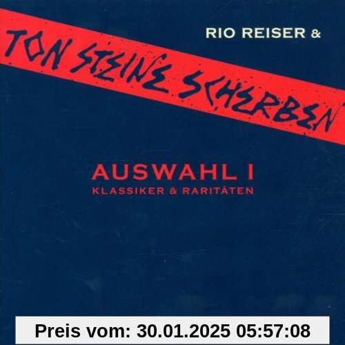 Auswahl I-Jubiläumsausgabe 30 Jahre Scherben