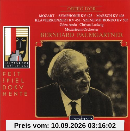 Mozart Klavierkonzert und Sinfonie Paumgar