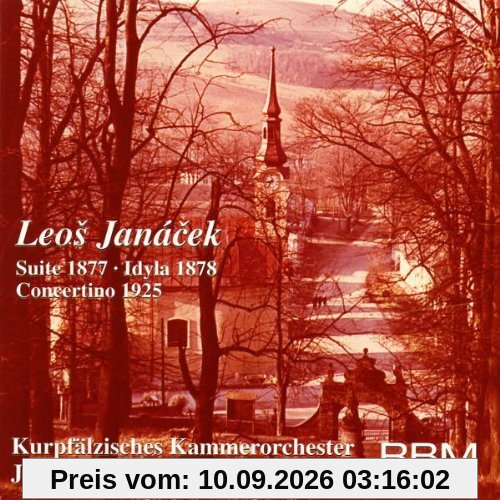 Suite für Streicher & Idyla für Streicher & Concertino für Klavier und Kammerensemble