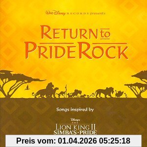 Lion King:Return To Pride Rock