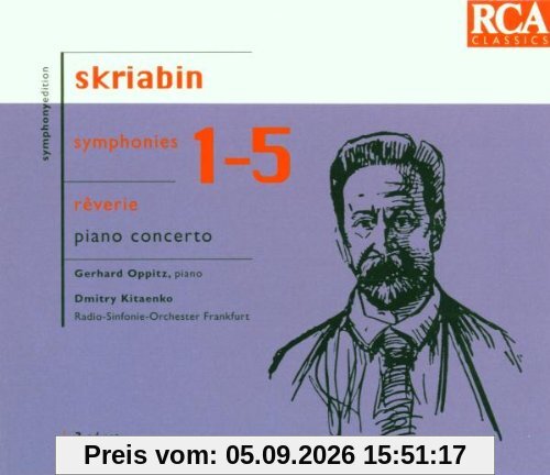 Scriabin, Sinfonien 1-5