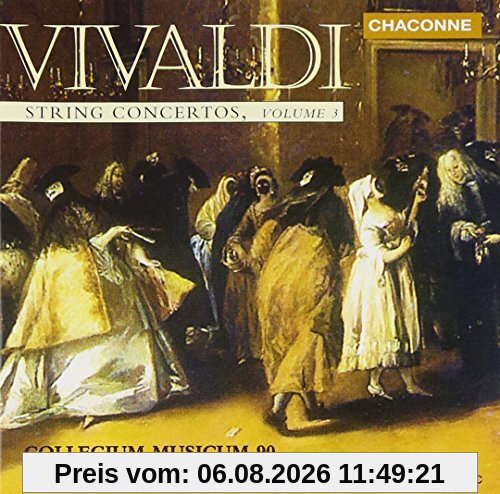 Collegium Musicum 90 Vivaldi, Konzerte Für Streicher Vol.3
