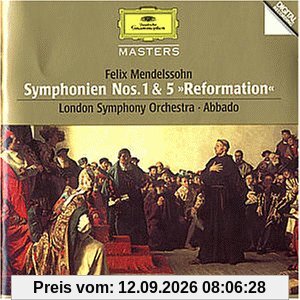 Claudio Abbado Dg Masters - Mendelssohn-Bartholdy - Symphonien 1 & 5