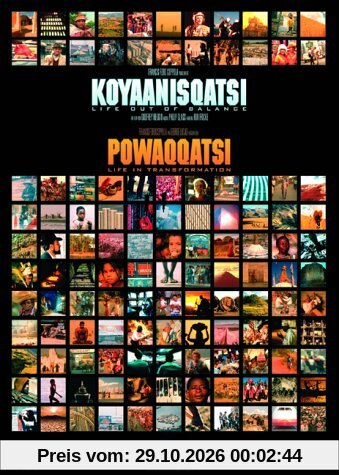 Koyaanisqatsi / Powaqqatsi (Box Set, 2 DVDs)