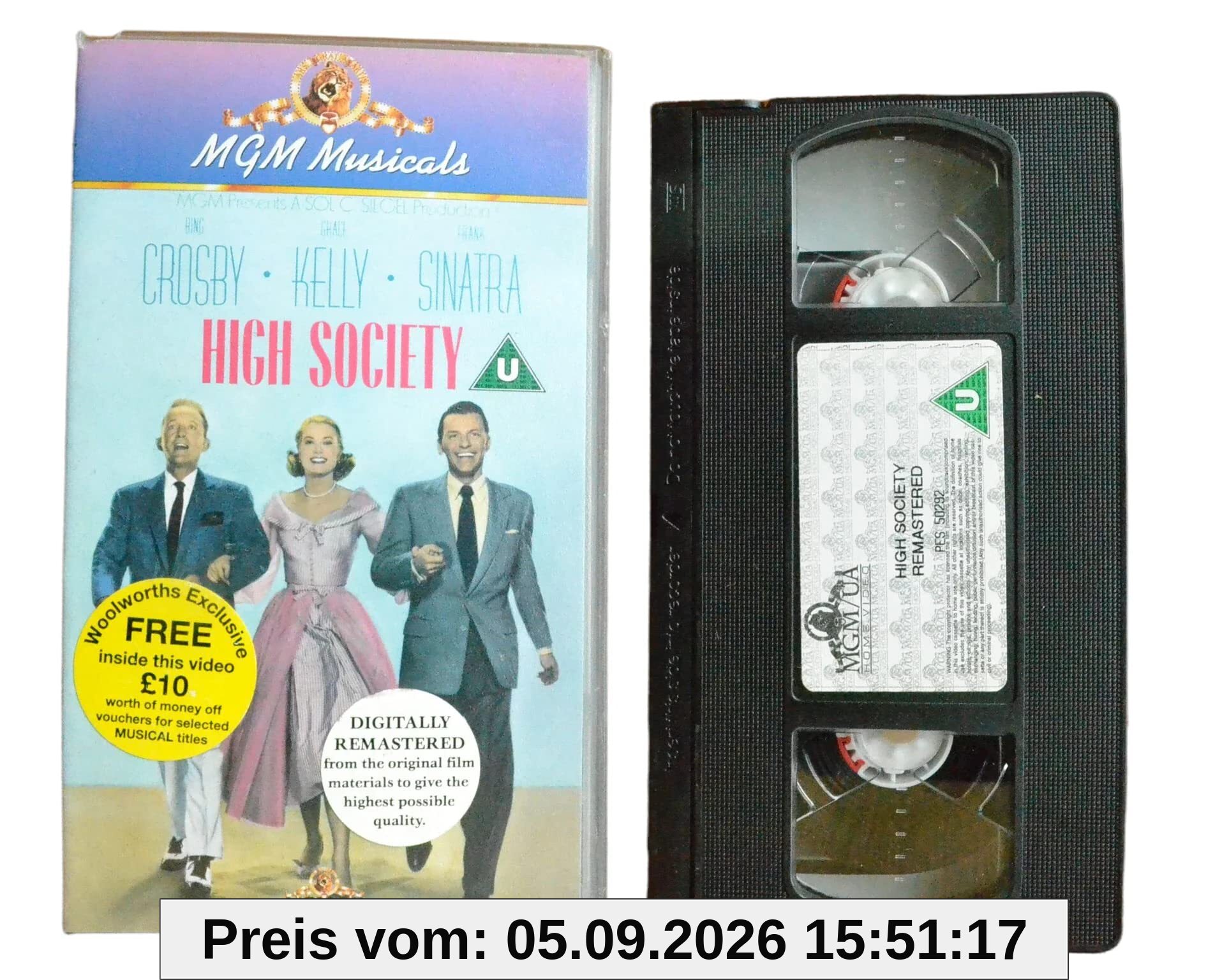 High Society [VHS] [Import allemand]
